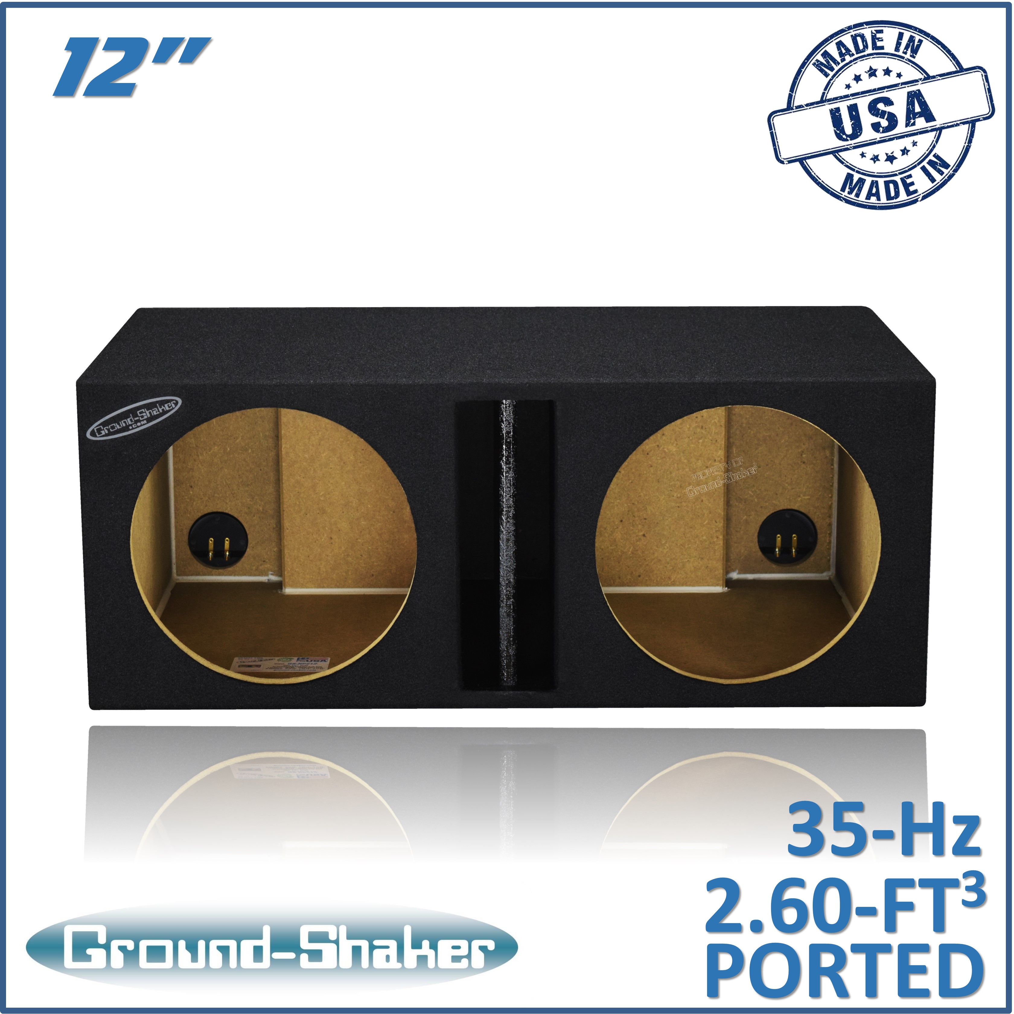 Ground shaker subwoofer shops box