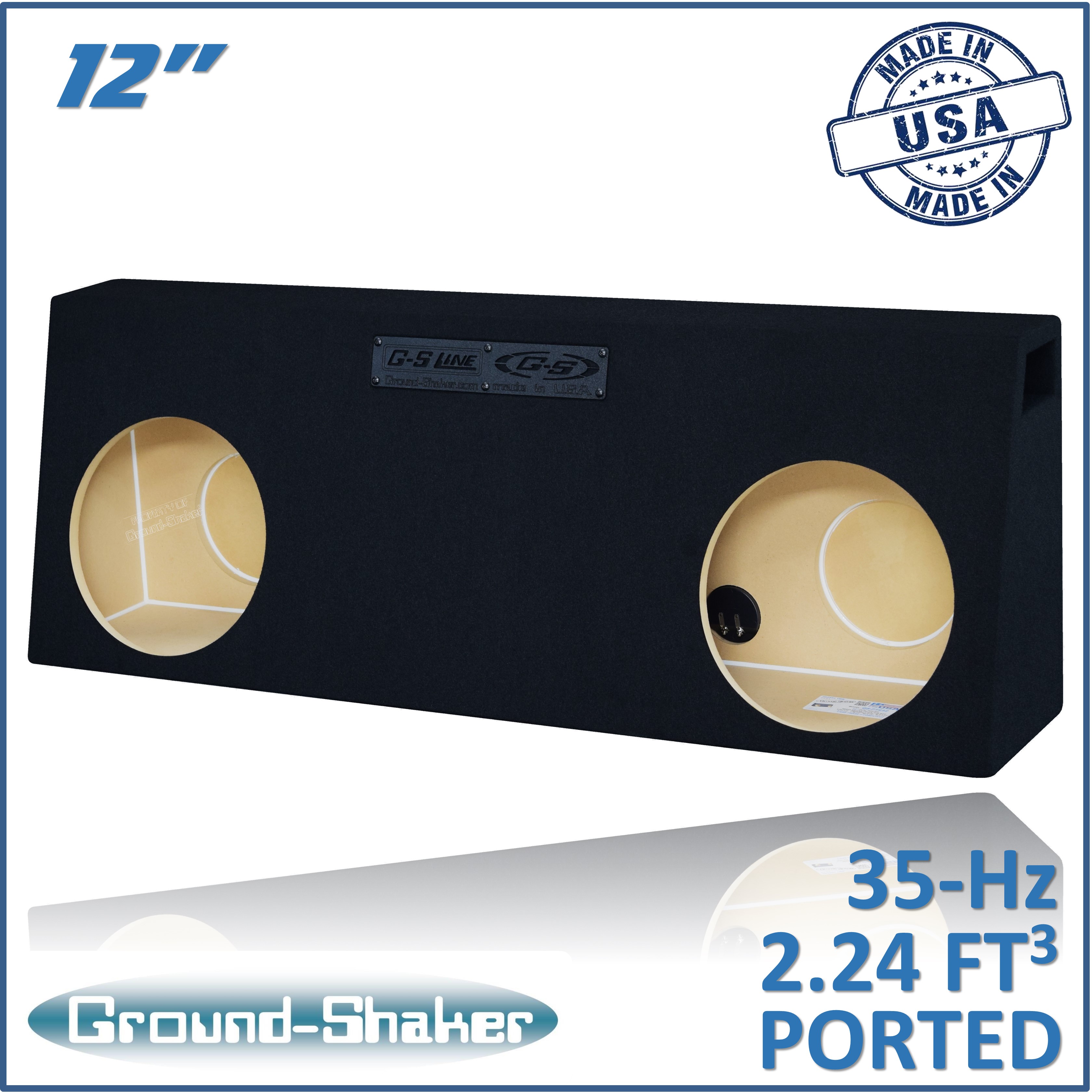 Ground shaker fashion subwoofer